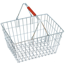 Best selling carry shopping basket wire shopping basket metal shopping basket